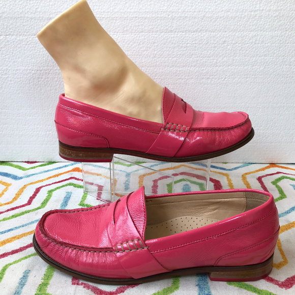Cole Haan Shoes - Cole Haan Pink Patent Leather Penny Loafer